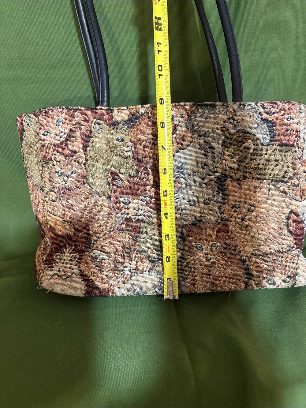 Vintage Sonoma Cat Tapestry Women’s Purse Bag - Picture 7 of 8